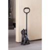 Accent Plus Cast Iron Cat Door Stopper with Handle