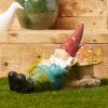 Accent Plus Sleepy Gnome Solar Garden Light