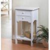 Accent Plus Classic Side Table - White