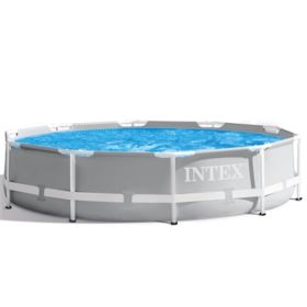 Intex Prism Frame Swimming Pool (Color: Blue, Material: Steel, Country of Manufacture: China)