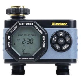 Melnor Electronic Water Timer (Color: Black, Country of Manufacture: Taiwan)